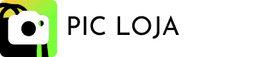 Logotipo textual da PicLoja